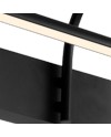 PARACURU * APLIQUE LED 12W 3000K NEGRO